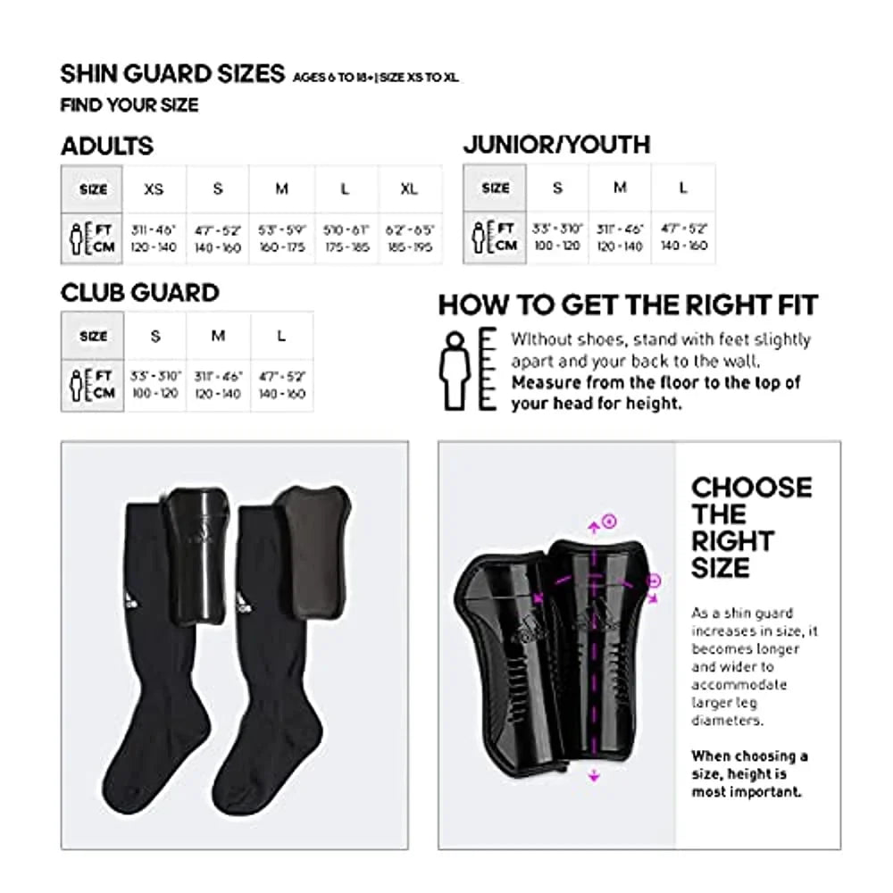 Youth Sock Guard Black