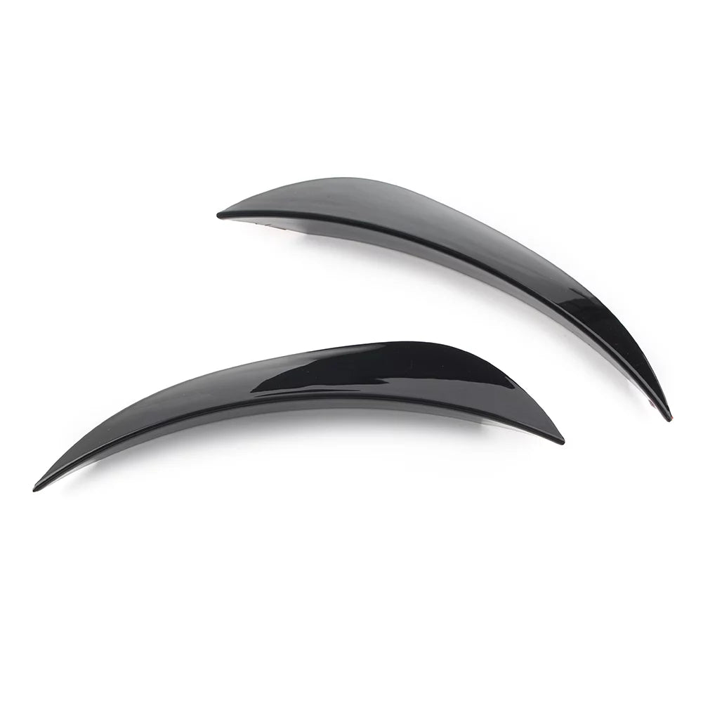 BFY Car Front Bumper Air Vent shield Trim Glossy Black ABS For Mercedes Benz W205 AMG C-Class C180 C200 C300 C400 2015 2016 2017 2018