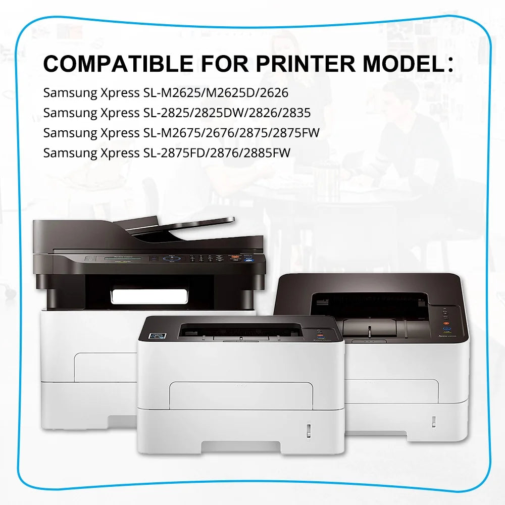 Cool Toner matching Toner for  116L MLTD116L D116L MLT-D116L SL-M2625D SL-M2825DW SL-M2835DW (Black, 6 Pack)