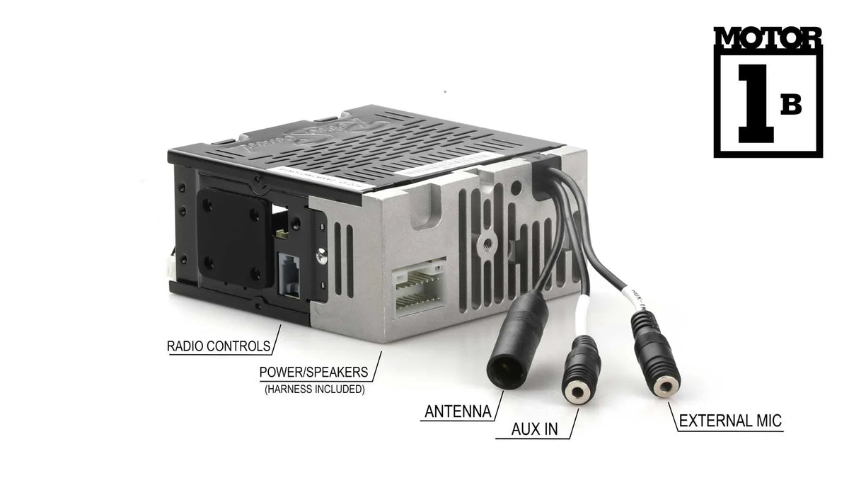 RetroRadio matching with 1977-85 Mercury Capri Features Include Bluetooth, AUX, AM/FM LABC-M1-121-55P-75PMC3