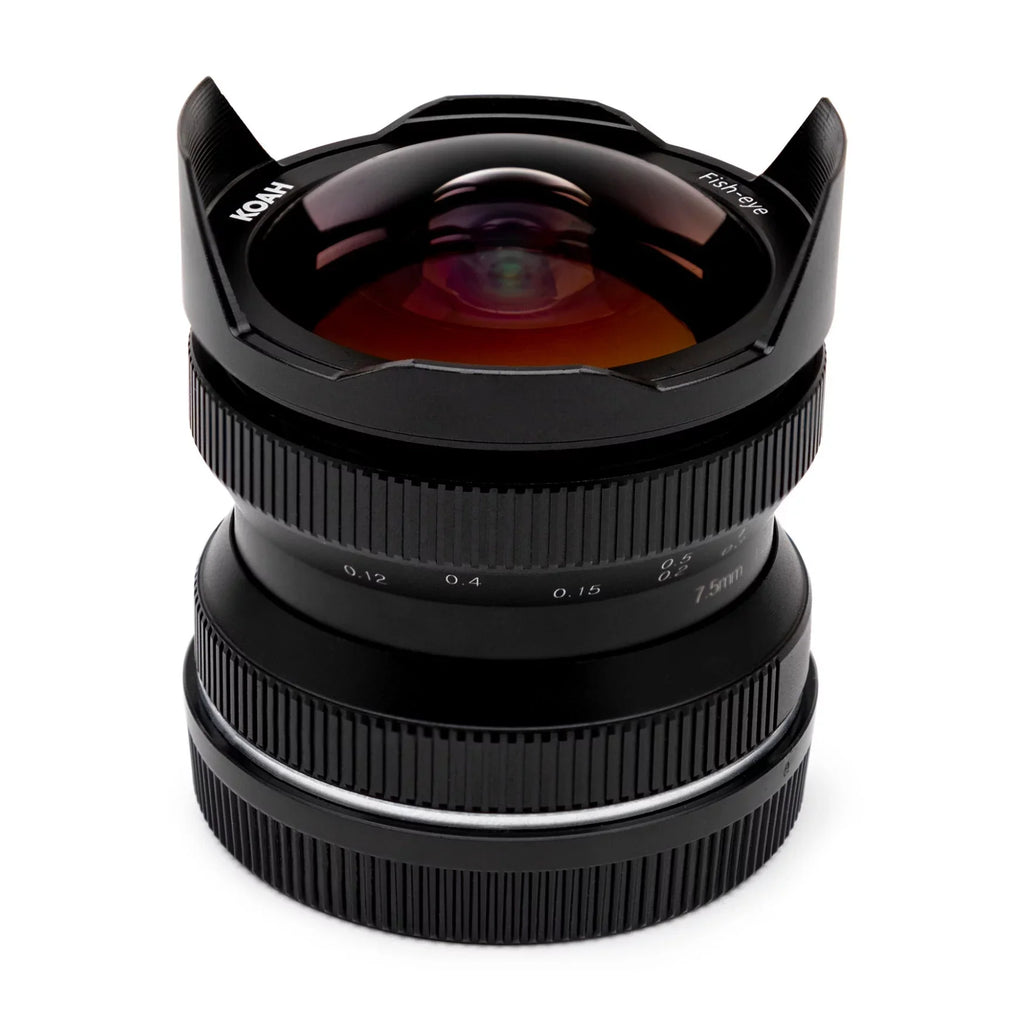 Koah Artisans Series 7.5mm f/2.8 Wide-Angle Fisheye Lens for  EF-M Mount