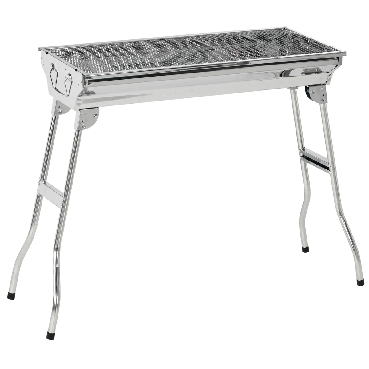 HQZX Portable Charcoal Grill,Stainless Steel Folding Outdoor BBQ Grill for Picnic,Party Grill Rack