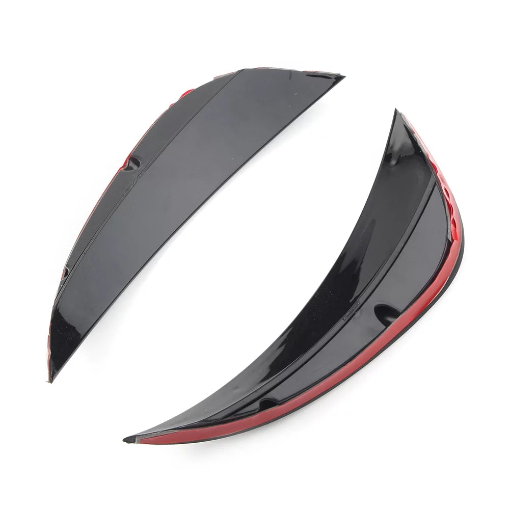 BFY Car Front Bumper Air Vent shield Trim Glossy Black ABS For Mercedes Benz W205 AMG C-Class C180 C200 C300 C400 2015 2016 2017 2018