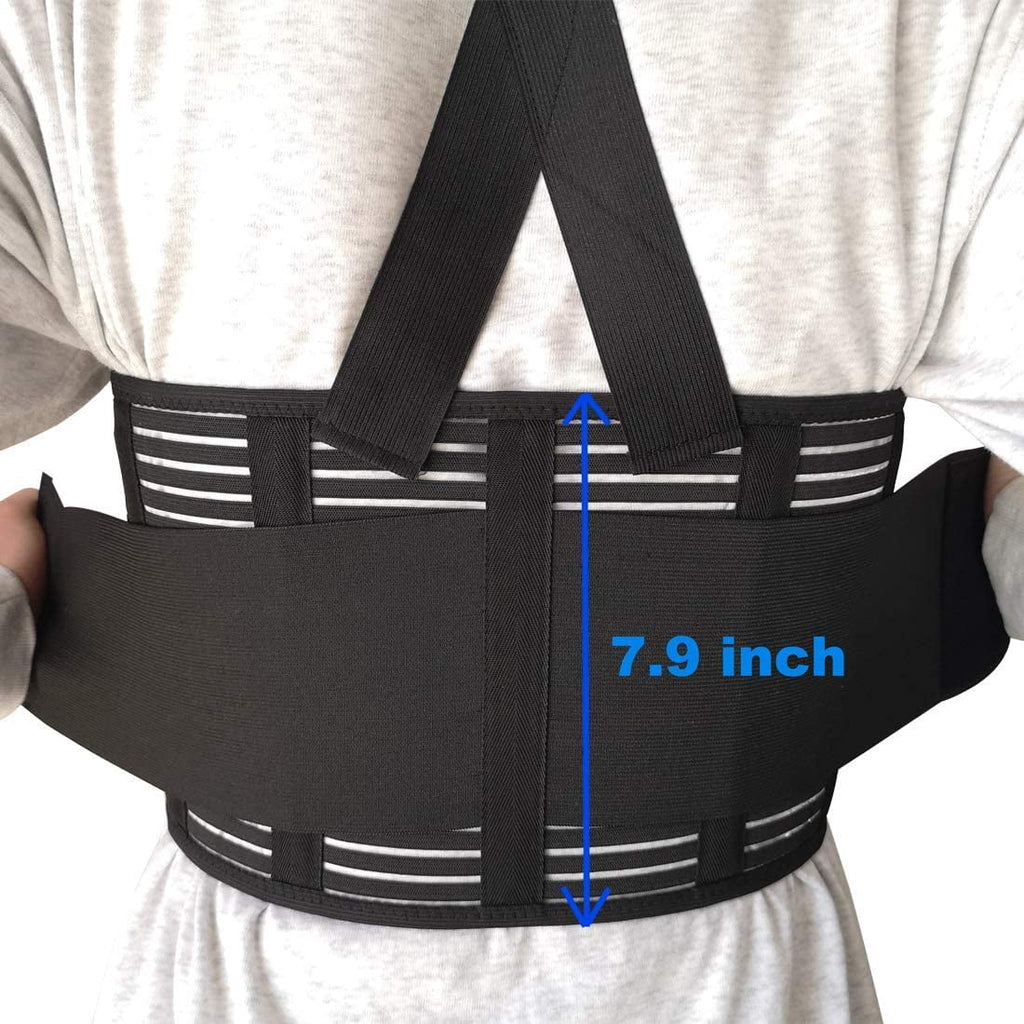 Solmyr Rib and Chest Support Brace, Broken Rib Brace, Breathable Rib Belt for Sore or Bruised Ribs Support, Sternum Injuries, Dislocated Ribs Protection, Pulled Muscle Pain (L/XL)