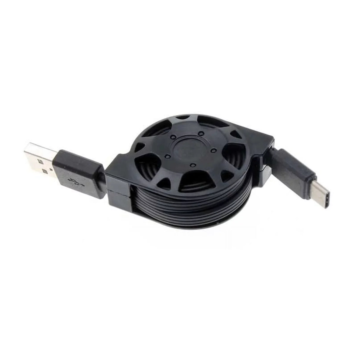 Charger 10000mAh Power Bank w Type-C Retractable USB Cable O1D for  Liquid Jade Primo - Alcatel PulseMix, Idol 5S 5 4S - Blackberry Key2, Motion, KEYone - BLU G9 Pro, Vivo 5 - BOLD N1