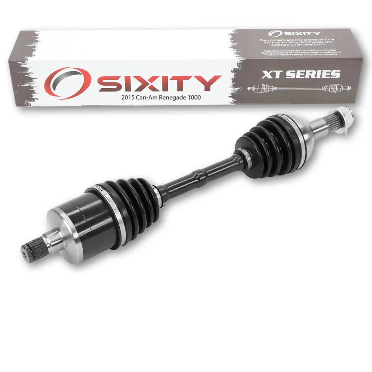 Sixity XT Rear Left Axle matching with Can-Am Renegade 1000 2015 - EFI 4X4