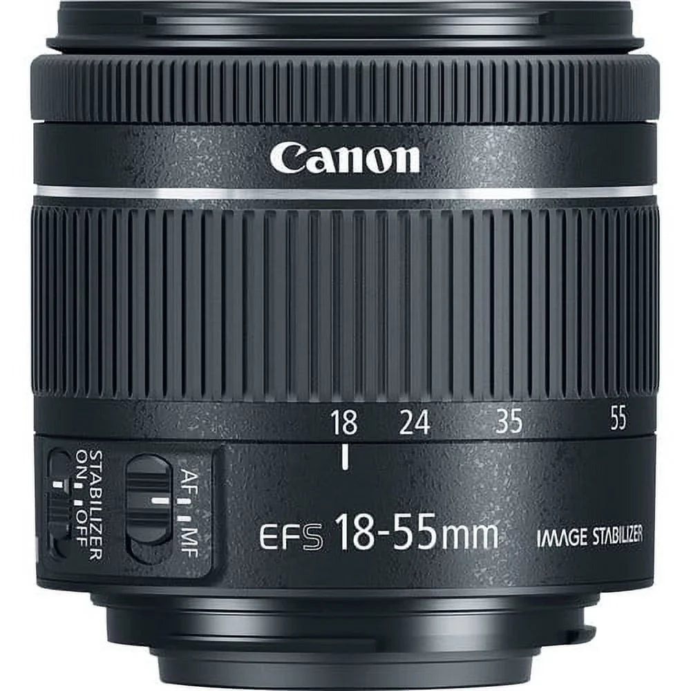 EOS 4000D/Rebel T100 DSLR Camera w/ EF-S 18-55mm F/3.5-5.6 Zoom Lens+420-800mm HD Telephoto Zoom lens+case+128Memory Cards (24PC)