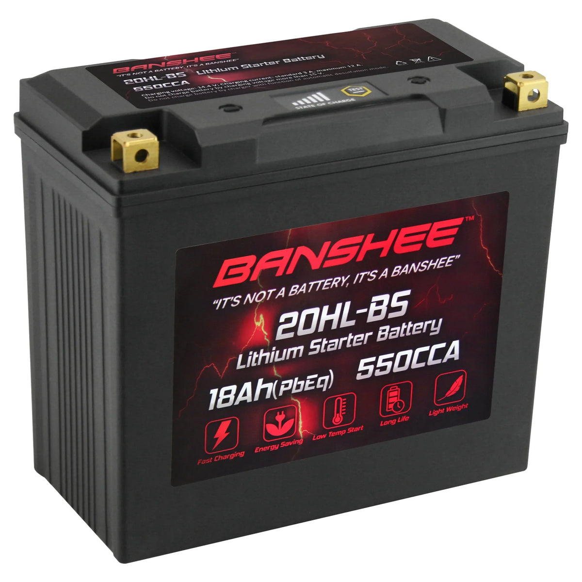 Banshee YTX20L-BS LiFePO4 Motorsports Battery matching with Yamaha EX1050 EXR 2019 to 2019